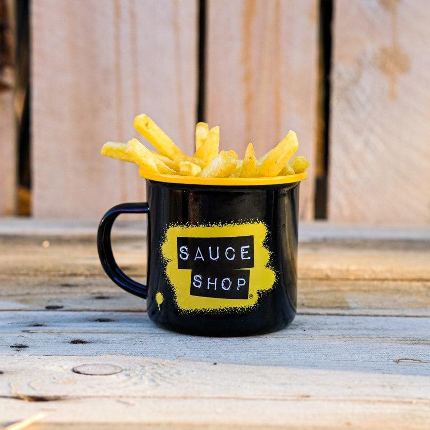 Sauce Shop Enamel Mug - Image 3